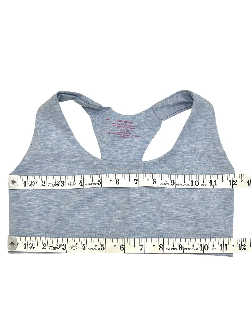 Commando Heather Cotton Racerback Bra - Picture 6 of 6